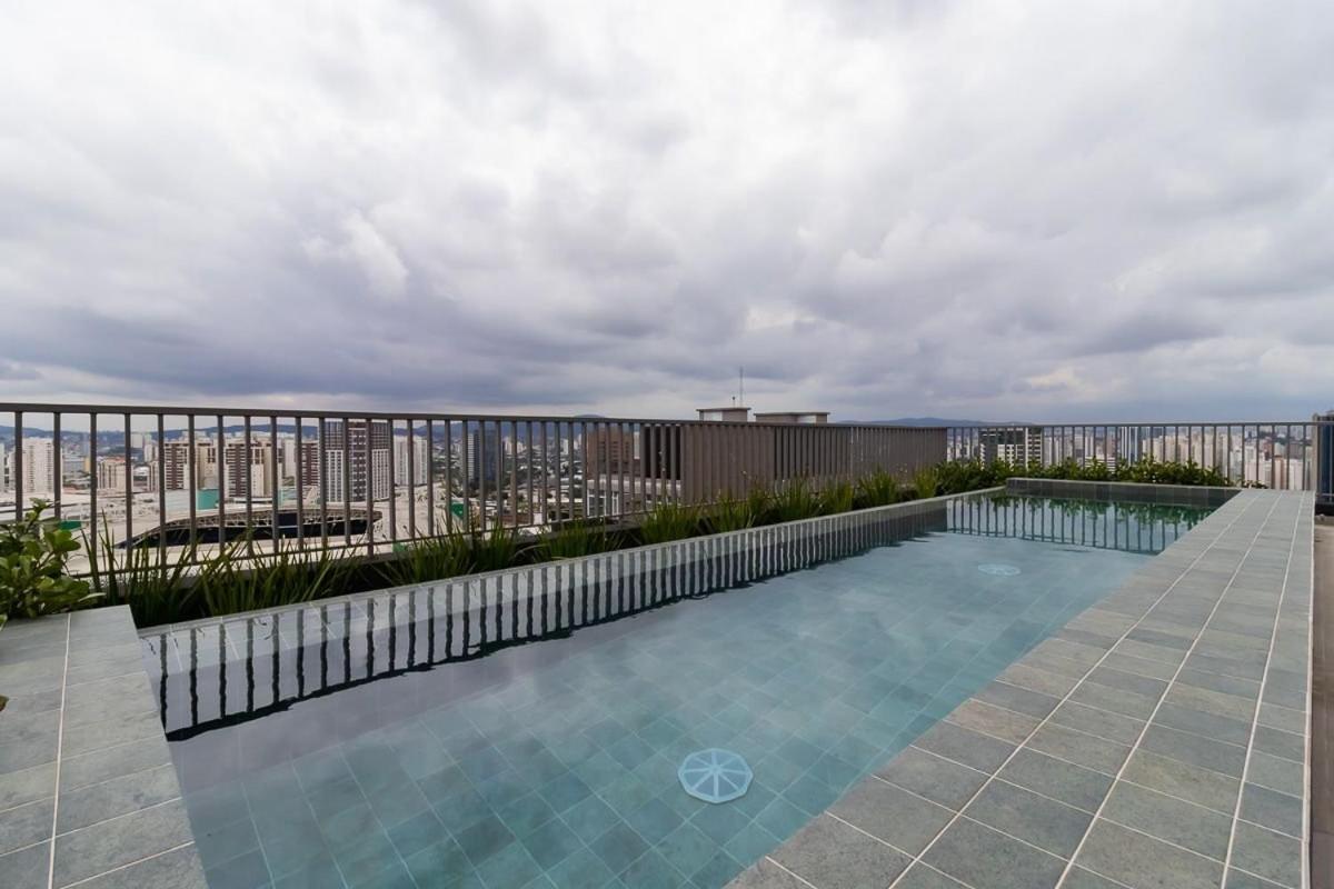 Studio Em Frente Ao Allianz Parque Com Piscina Na Cobertura - Vn 16 Apartment Sao Paulo Exterior photo