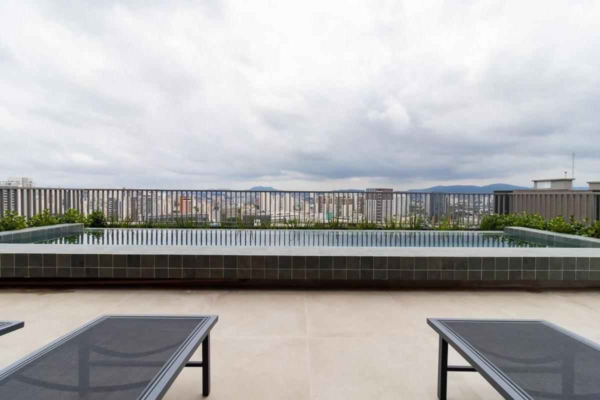 Studio Em Frente Ao Allianz Parque Com Piscina Na Cobertura - Vn 16 Apartment Sao Paulo Exterior photo